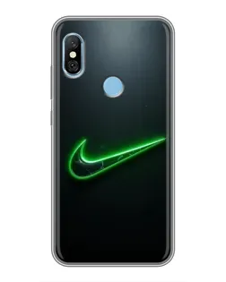 Чохол для Xiaomi Redmi 6 pro з картинкою «Неоновий контур Nike» Чохол для Xiaomi Redmi 6 pro з картинкою «Неоновий контур Nike»