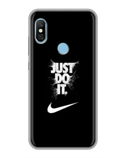 Чохол для Xiaomi Redmi 6 pro з картинкою «Текстовий принт Nike» Чохол для Xiaomi Redmi 6 pro з картинкою «Текстовий принт Nike»