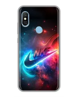 Чохол для Xiaomi Redmi 6 pro з картинкою «Вогняний логотип Nike» Чохол для Xiaomi Redmi 6 pro з картинкою «Вогняний логотип Nike»