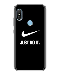 Чохол для Xiaomi Redmi 6 pro з картинкою «Класичний принт Nike» Чохол для Xiaomi Redmi 6 pro з картинкою «Класичний принт Nike»