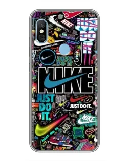 Чохол для Xiaomi Redmi 6 pro з картинкою «Яскравий колаж Nike» Чохол для Xiaomi Redmi 6 pro з картинкою «Яскравий колаж Nike»