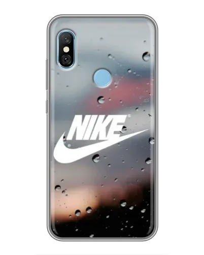 Чехол для Xiaomi Redmi 6 pro с картинкой «Nike в стиле ретро» Чехол для Xiaomi Redmi 6 pro с картинкой «Nike в стиле ретро»