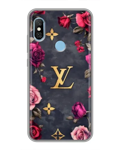 Чехол для Xiaomi Redmi 6 pro с картинкой «Цветочный Louis Vuitton»