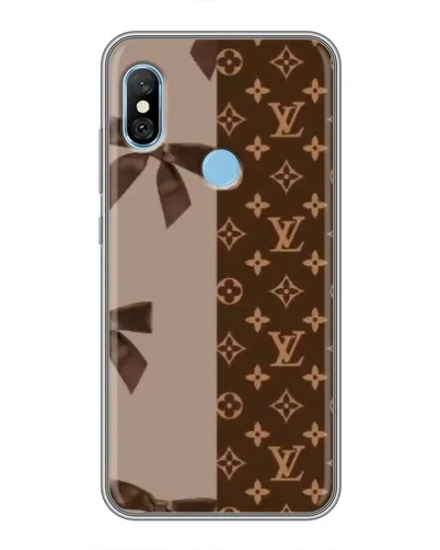Чехол для Xiaomi Redmi 6 pro с картинкой «Louis Vuitton — банты»