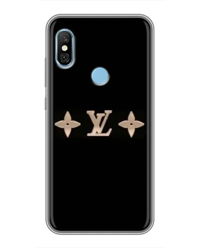 Чехол для Xiaomi Redmi 6 pro с картинкой «Louis Vuitton — минимализм»
