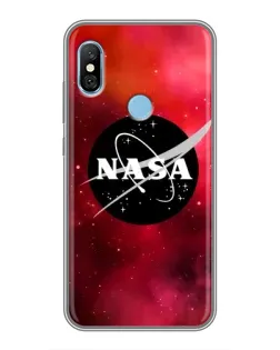 Чехол для Xiaomi Redmi 6 pro с картинкой «NASA — красная туманность»