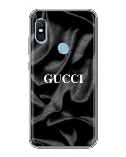 Чехол для Xiaomi Redmi 6 pro с картинкой «Gucci — шелковые волны» Чехол для Xiaomi Redmi 6 pro с картинкой «Gucci — шелковые волны»