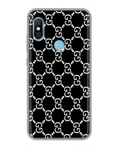 Чехол для Xiaomi Redmi 6 pro с картинкой «Gucci — сетчатый паттерн» Чехол для Xiaomi Redmi 6 pro с картинкой «Gucci — сетчатый паттерн»