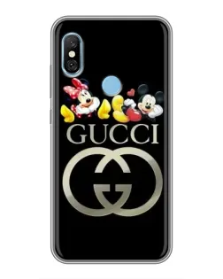 Чехол для Xiaomi Redmi 6 pro с картинкой «Gucci — герои Disney»