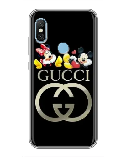 Чехол для Xiaomi Redmi 6 pro с картинкой «Gucci — герои Disney» Чехол для Xiaomi Redmi 6 pro с картинкой «Gucci — герои Disney»