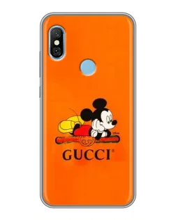 Чохол для Xiaomi Redmi 6 pro з картинкою «Міккі Маус Gucci — помаранч» Чохол для Xiaomi Redmi 6 pro з картинкою «Міккі Маус Gucci — помаранч»