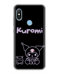 Чохол для Xiaomi Redmi 6 pro з картинкою «Kuromi — чорний мінімалізм» Чохол для Xiaomi Redmi 6 pro з картинкою «Kuromi — чорний мінімалізм»