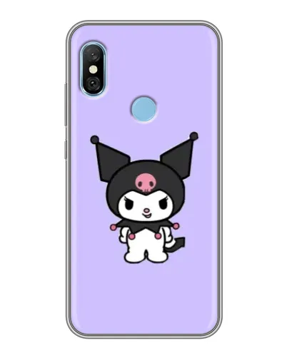 Чехол для Xiaomi Redmi 6 pro с картинкой «Kuromi — нежный фиолетовый»