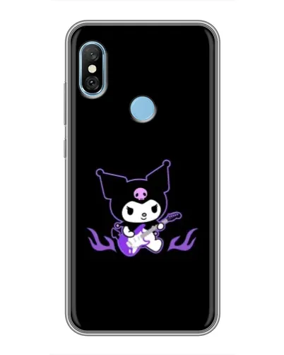 Чехол для Xiaomi Redmi 6 pro с картинкой «Электрическая Kuromi»