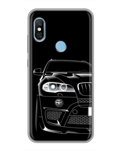 Чохол для Xiaomi Redmi 6 pro з картинкою «Темний силует BMW» Чохол для Xiaomi Redmi 6 pro з картинкою «Темний силует BMW»