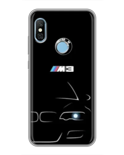 Чохол для Xiaomi Redmi 6 pro з картинкою «Мінімалістичний принт BMW M3» Чохол для Xiaomi Redmi 6 pro з картинкою «Мінімалістичний принт BMW M3»