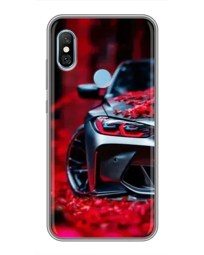 Чохол для Xiaomi Redmi 6 pro з картинкою «Спортивна BMW та квіти» Чохол для Xiaomi Redmi 6 pro з картинкою «Спортивна BMW та квіти»