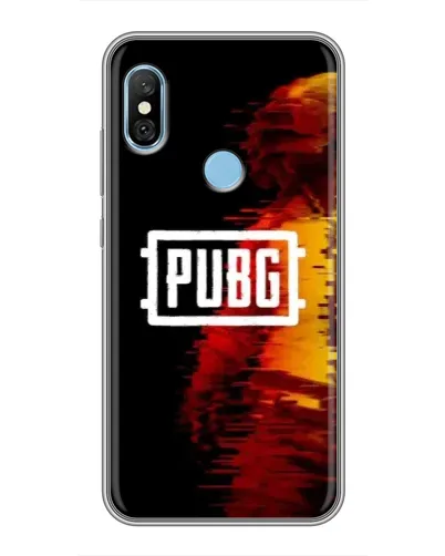 Чохол для Xiaomi Redmi 6 pro з картинкою «Яскравий логотип PUBG» Чохол для Xiaomi Redmi 6 pro з картинкою «Яскравий логотип PUBG»