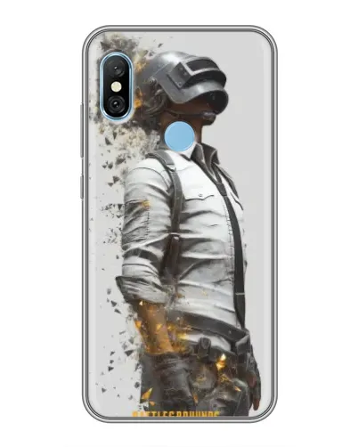 Чохол для Xiaomi Redmi 6 pro з картинкою «PUBG — боєць у пилу» Чохол для Xiaomi Redmi 6 pro з картинкою «PUBG — боєць у пилу»