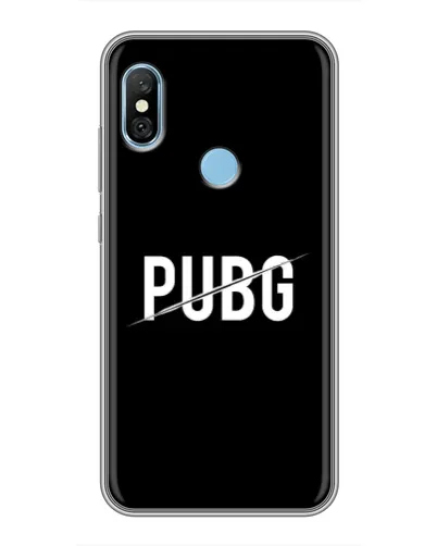 Чохол для Xiaomi Redmi 6 pro з картинкою «PUBG — білий логотип» Чохол для Xiaomi Redmi 6 pro з картинкою «PUBG — білий логотип»