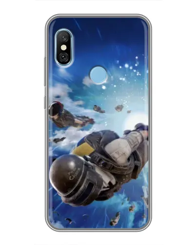 Чохол для Xiaomi Redmi 6 pro з картинкою «Десант PUBG — стрибок» Чохол для Xiaomi Redmi 6 pro з картинкою «Десант PUBG — стрибок»