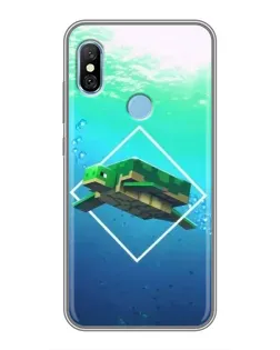 Чохол для Xiaomi Redmi 6 pro з картинкою «Черепаха Minecraft» Чохол для Xiaomi Redmi 6 pro з картинкою «Черепаха Minecraft»