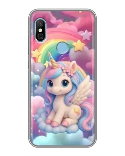 Чехол для Xiaomi Redmi 6 pro с картинкой «Маленький единорог»