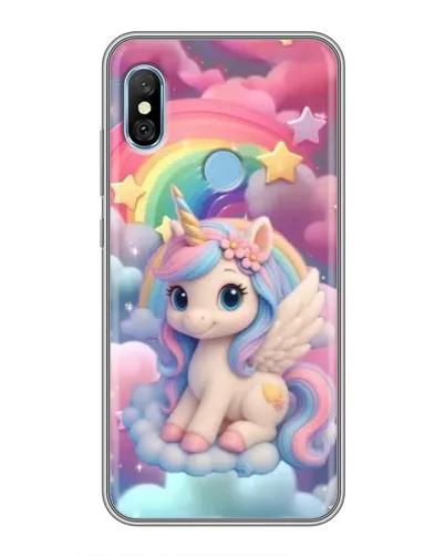 Чехол для Xiaomi Redmi 6 pro с картинкой «Маленький единорог»
