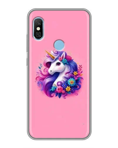 Чехол для Xiaomi Redmi 6 pro с картинкой «Сказочный единорог»