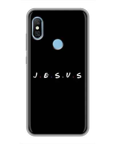 Чохол для Xiaomi Redmi 6 pro з картинкою «Крапки віри J.E.S.U.S.»