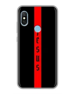 Чохол для Xiaomi Redmi 6 pro з картинкою «Червона лінія віри»