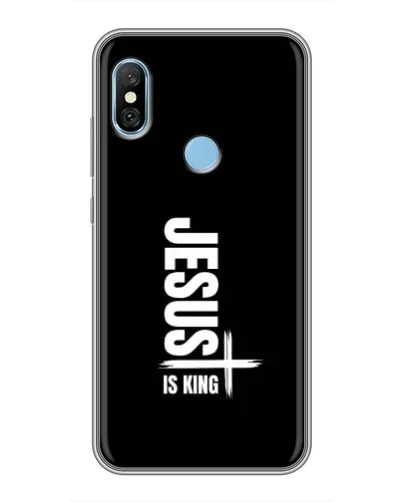 Чохол для Xiaomi Redmi 6 pro з картинкою «Вертикаль віри Jesus»