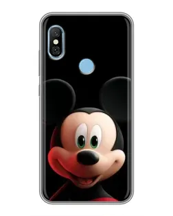 Чехол для Xiaomi Redmi 6 pro с картинкой «Улыбающийся Микки Маус»