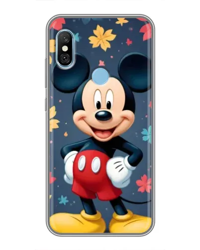 Чехол для Xiaomi Redmi 6 pro с картинкой «Осенний Mickey Mouse» Чехол для Xiaomi Redmi 6 pro с картинкой «Осенний Mickey Mouse»