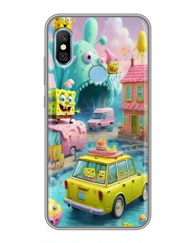 Чехол для Xiaomi Redmi 6 pro с картинкой «Монстр-трак приключения»
