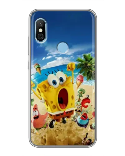 Чехол для Xiaomi Redmi 6 pro с картинкой «Развлечения на пляже»