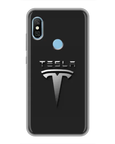 Чохол для Xiaomi Redmi 6 pro з картинкою «Сталевий логотип Tesla» Чохол для Xiaomi Redmi 6 pro з картинкою «Сталевий логотип Tesla»