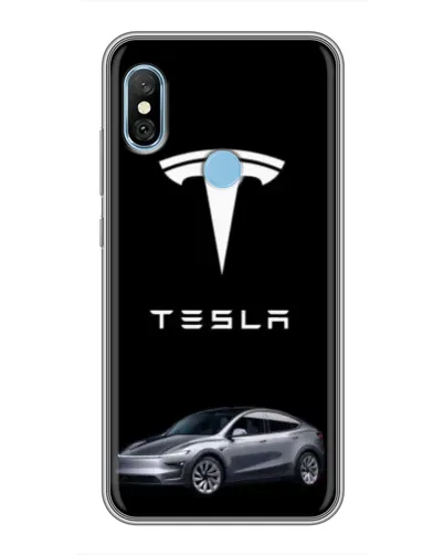 Чохол для Xiaomi Redmi 6 pro з картинкою «Tesla Model Y» Чохол для Xiaomi Redmi 6 pro з картинкою «Tesla Model Y»