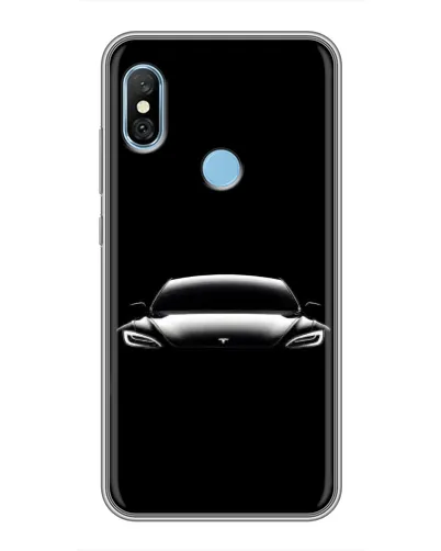 Чохол для Xiaomi Redmi 6 pro з картинкою «Фари Tesla Night» Чохол для Xiaomi Redmi 6 pro з картинкою «Фари Tesla Night»