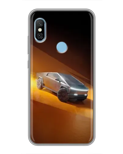 Чохол для Xiaomi Redmi 6 pro з картинкою «Cybertruck у пустелі» Чохол для Xiaomi Redmi 6 pro з картинкою «Cybertruck у пустелі»