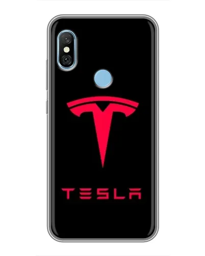 Чохол для Xiaomi Redmi 6 pro з картинкою «Tesla Red Logo» Чохол для Xiaomi Redmi 6 pro з картинкою «Tesla Red Logo»