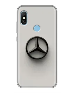 Чохол для Xiaomi Redmi 6 pro з картинкою «Mercedes Maybach стиль»