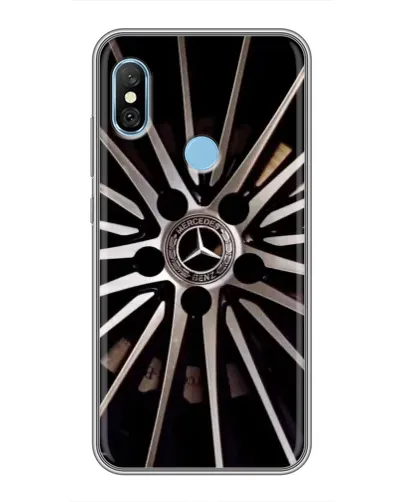 Чехол для Xiaomi Redmi 6 pro с картинкой «Диск Mercedes»