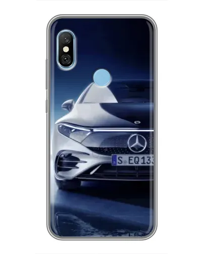 Чехол для Xiaomi Redmi 6 pro с картинкой «Mercedes EQ — будущее»