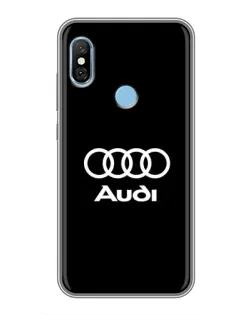 Чохол для Xiaomi Redmi 6 pro з картинкою «Класичне лого Audi»