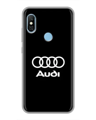 Чехол для Xiaomi Redmi 6 pro с картинкой «Классическое лого Audi»