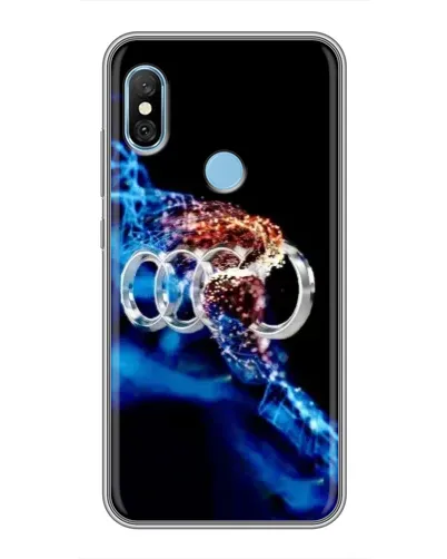 Чехол для Xiaomi Redmi 6 pro с картинкой «Энергия лого Audi»
