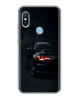 Чехол для Xiaomi Redmi 6 pro с картинкой «Audi — хищный взгляд» Чехол для Xiaomi Redmi 6 pro с картинкой «Audi — хищный взгляд»
