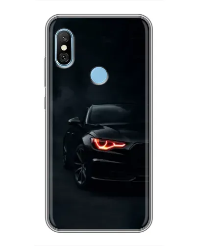 Чехол для Xiaomi Redmi 6 pro с картинкой «Audi — хищный взгляд»
