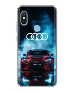 Чехол для Xiaomi Redmi 6 pro с картинкой «Audi Sport — неон» Чехол для Xiaomi Redmi 6 pro с картинкой «Audi Sport — неон»